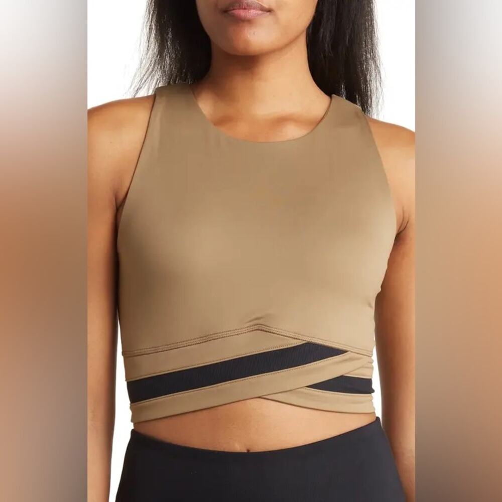 NWT Sweaty Betty All Day Wrap Waist Tank (size XXS)